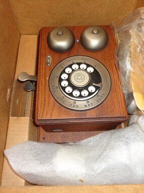 Western Electric Country Junction 951A1-3 Rotary Wall Phone Opened Original Box
